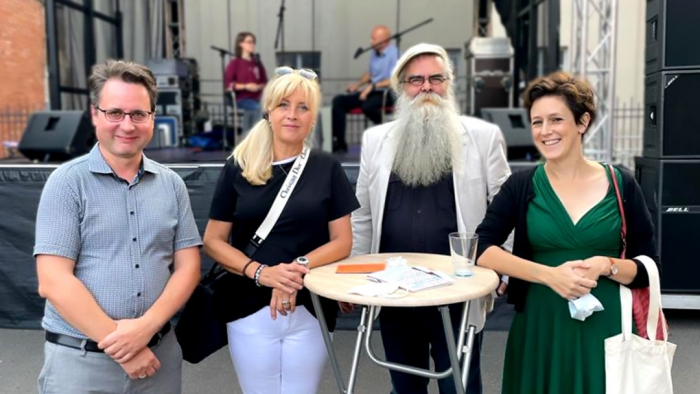 Bürgerfest Erfurt in der Gedenkstätte Andreasstraße