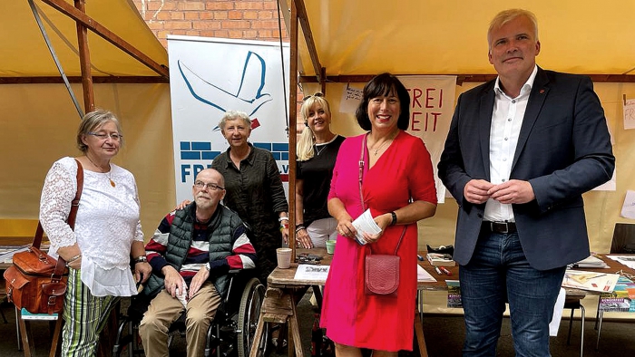 Bürgerfest Erfurt in der Gedenkstätte Andreasstraße